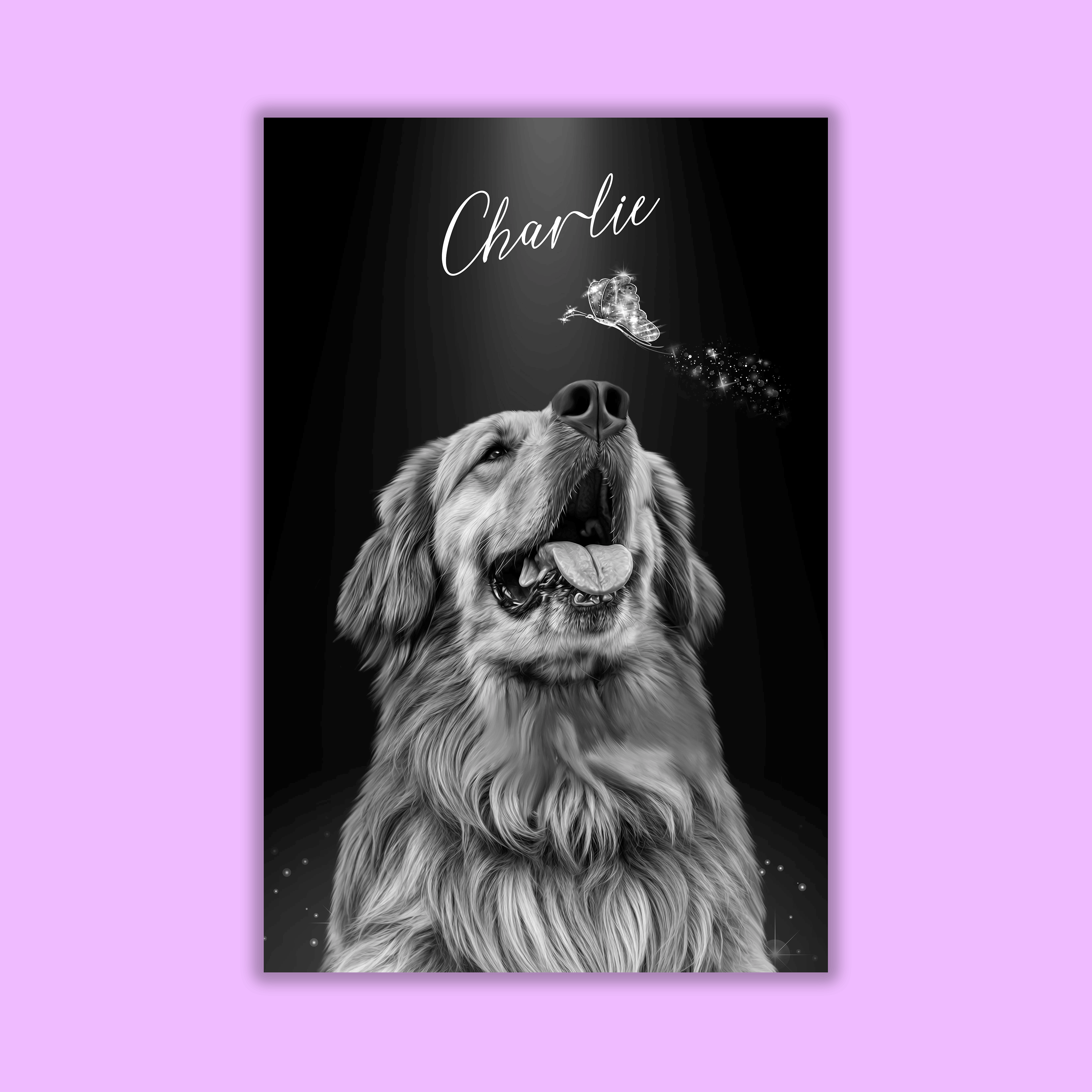 Mystic ButterFly Style - Custom Pet Portrait